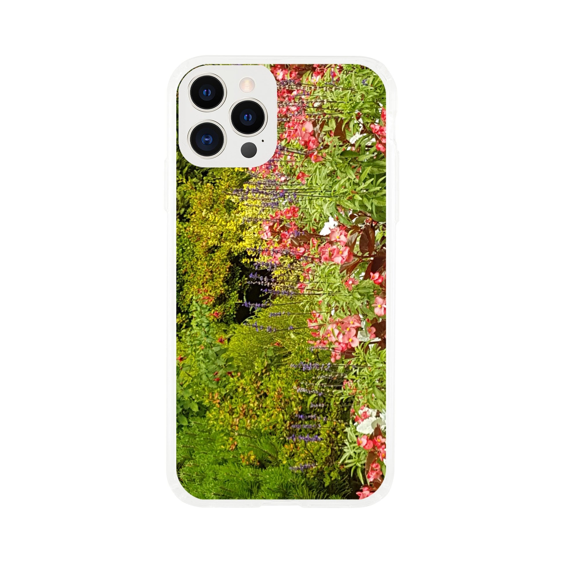Pink Flower Printed Case for iPhone and Samsung