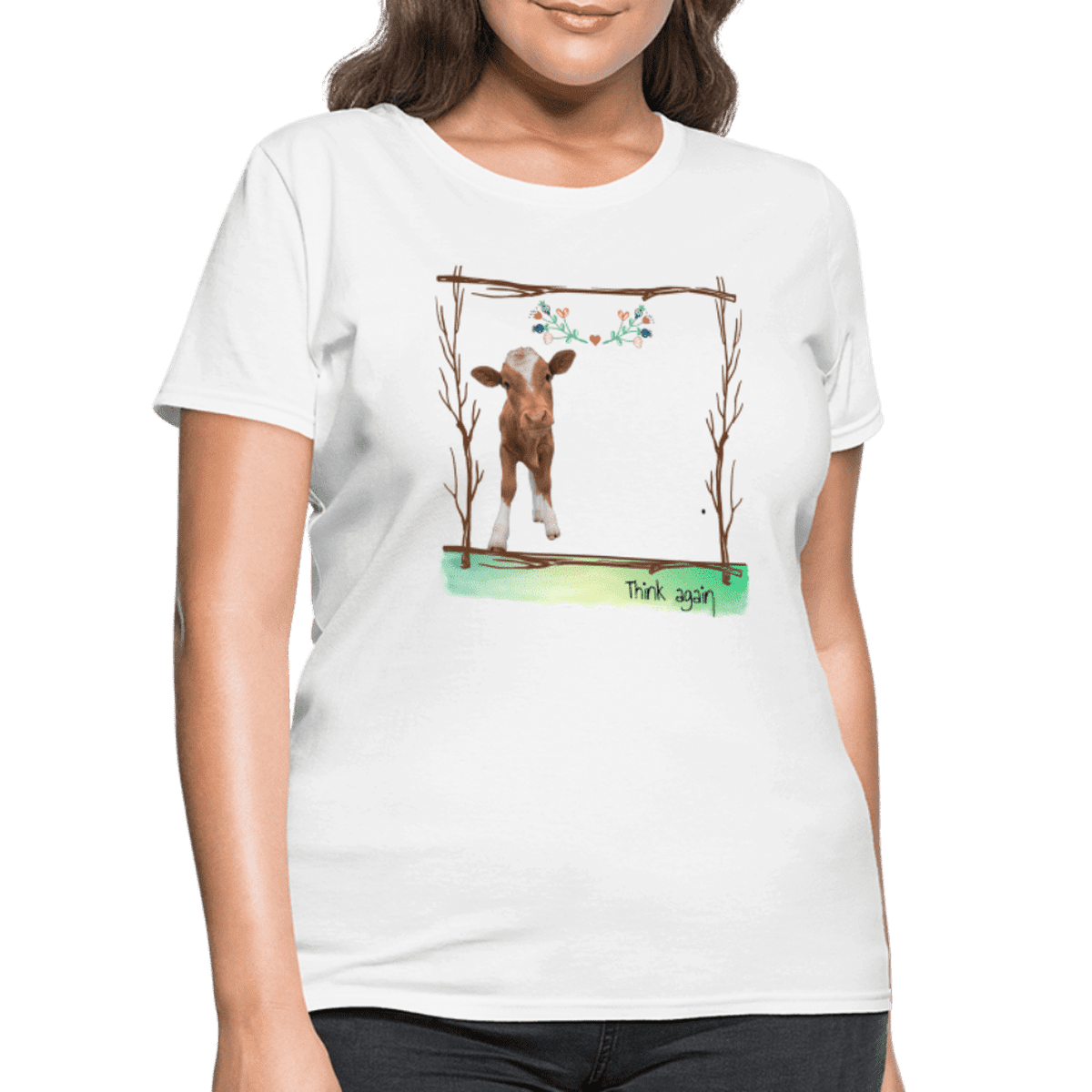 Country Girl Cow T-shirt Gifts for Her