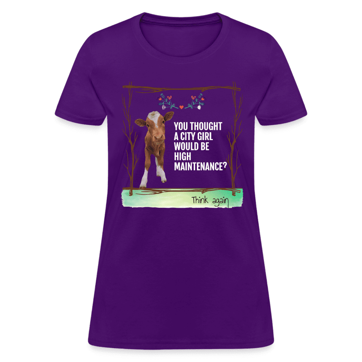 Country Girl Cow T-shirt Gifts for Her