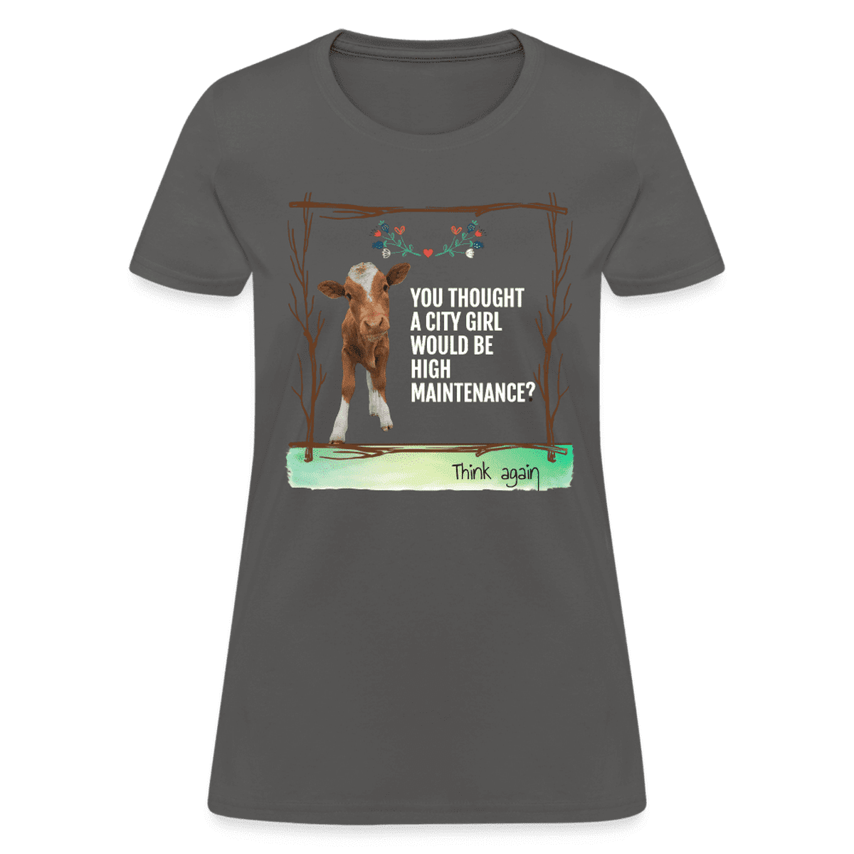 Country Girl Cow T-shirt Gifts for Her