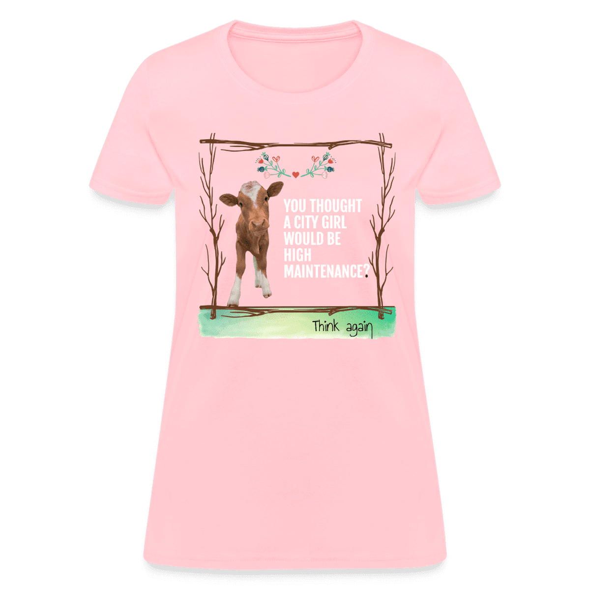 Country Girl Cow T-shirt Gifts for Her