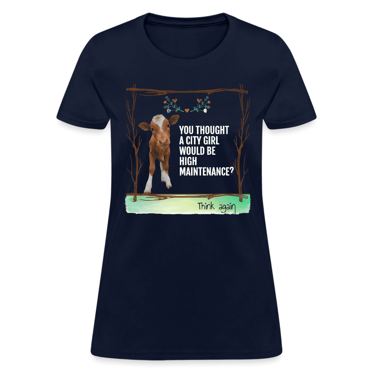 Country Girl Cow T-shirt Gifts for Her