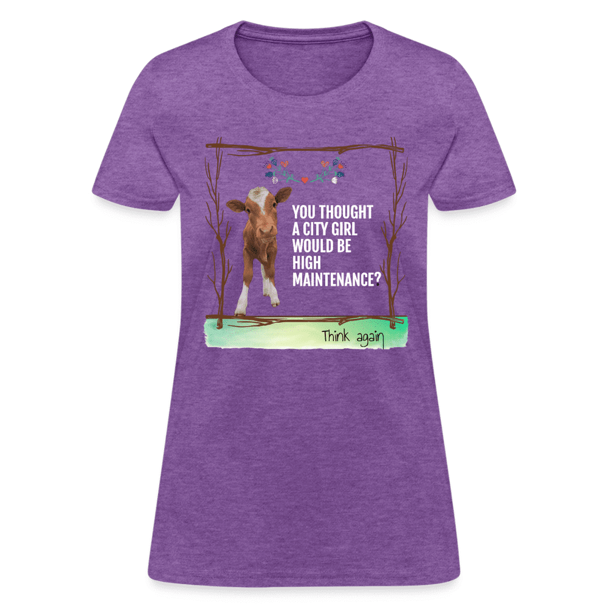 Country Girl Cow T-shirt Gifts for Her