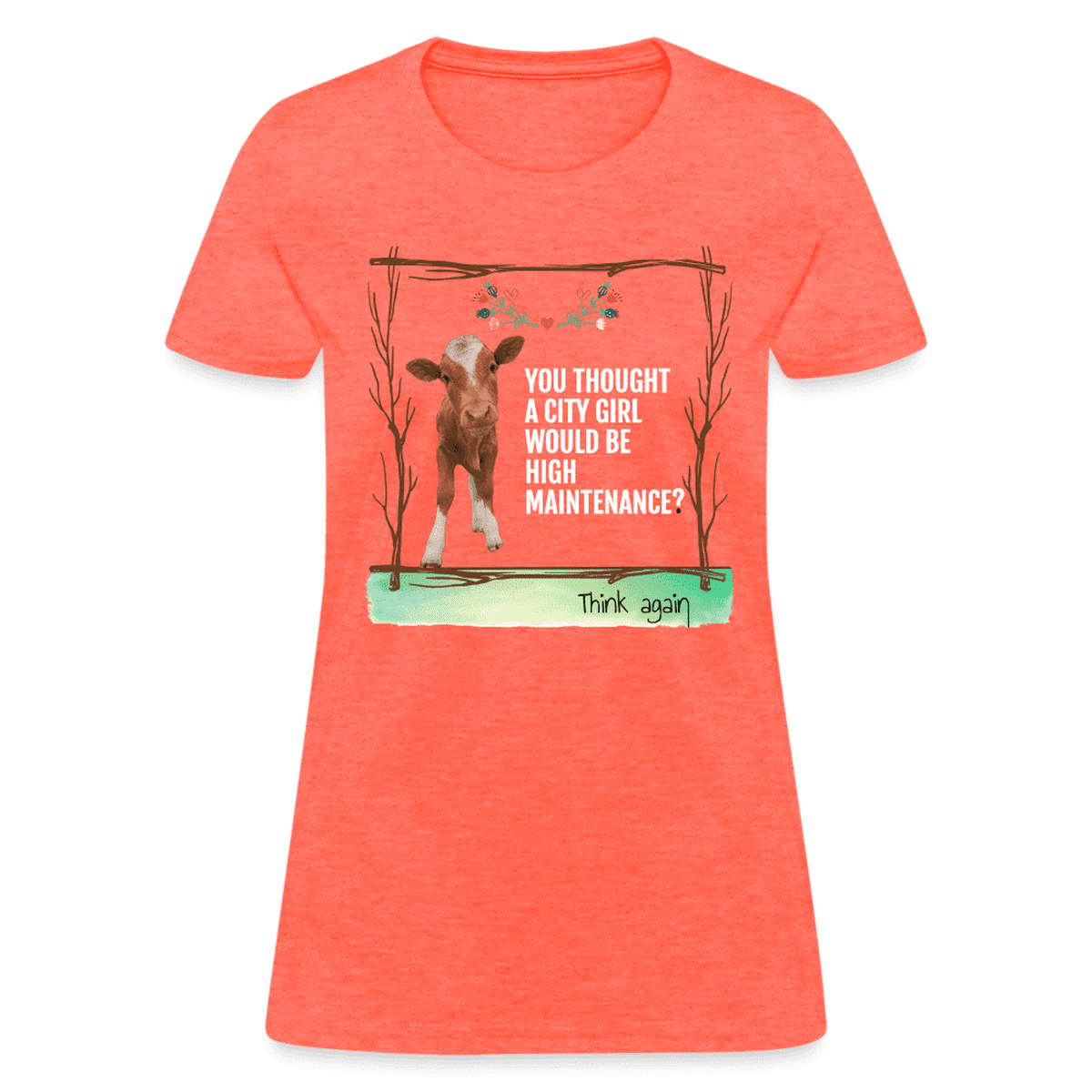 Country Girl Cow T-shirt Gifts for Her