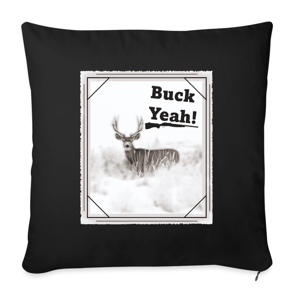 Buck Yeah household throw pillow cover