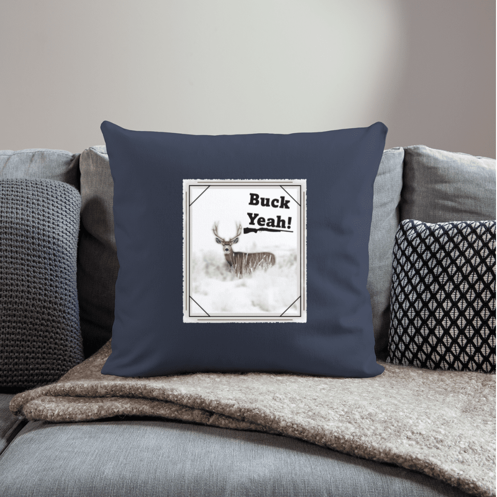 Buck Yeah household throw pillow cover