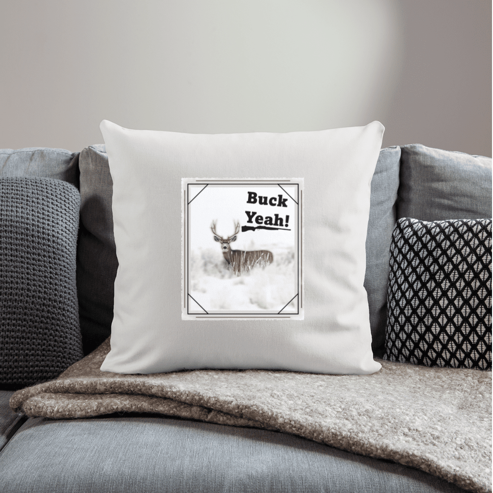 Buck Yeah household throw pillow cover