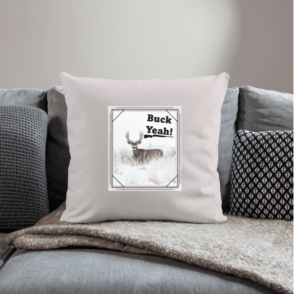 Buck Yeah household throw pillow cover