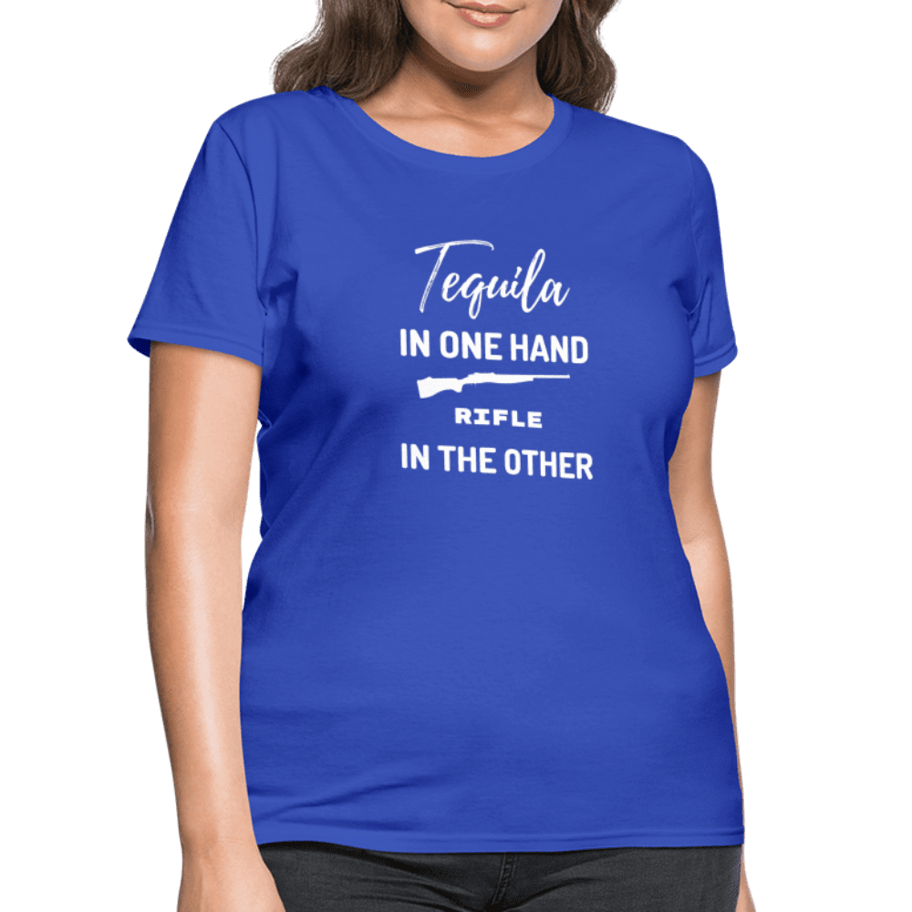 Tequila Rifle Graphic Tee for her