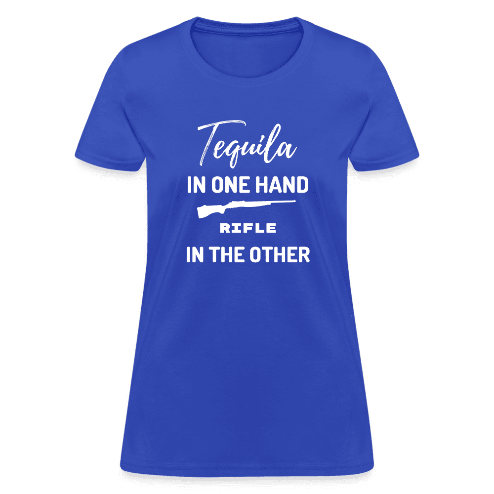 Tequila Rifle Graphic Tee for her