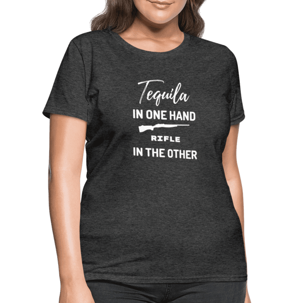 Tequila Rifle Graphic Tee for her