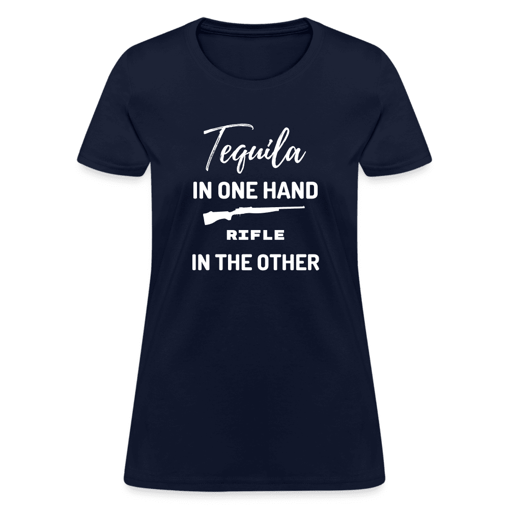Tequila Rifle Graphic Tee for her