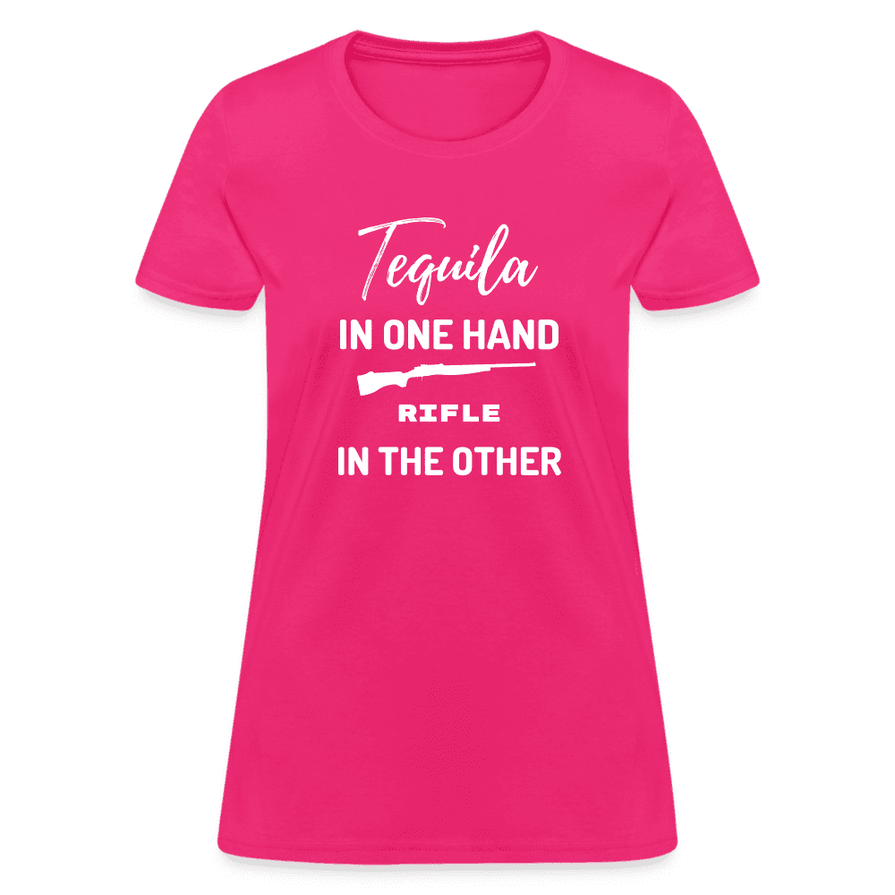 Tequila Rifle Graphic Tee for her