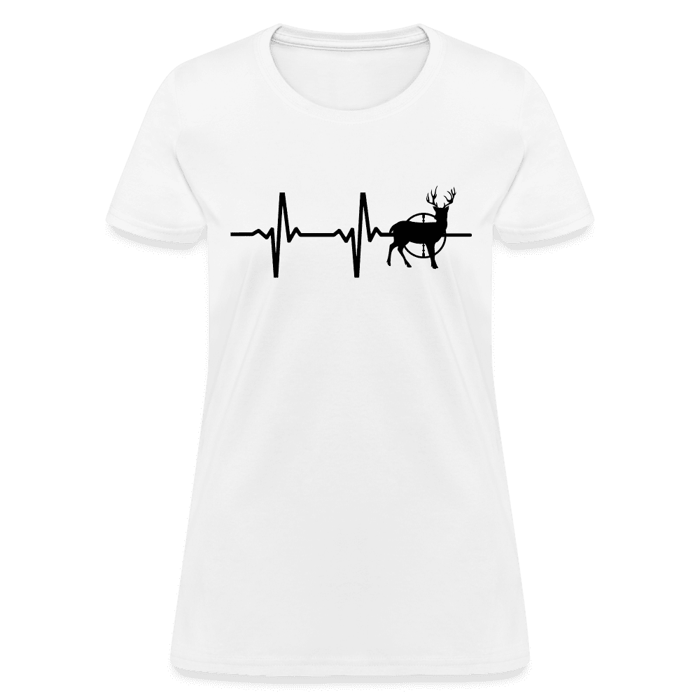Hunting is Life - Buck - Heartbeat - Graphic Tee