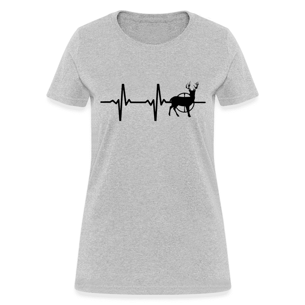 Hunting is Life - Buck - Heartbeat - Graphic Tee