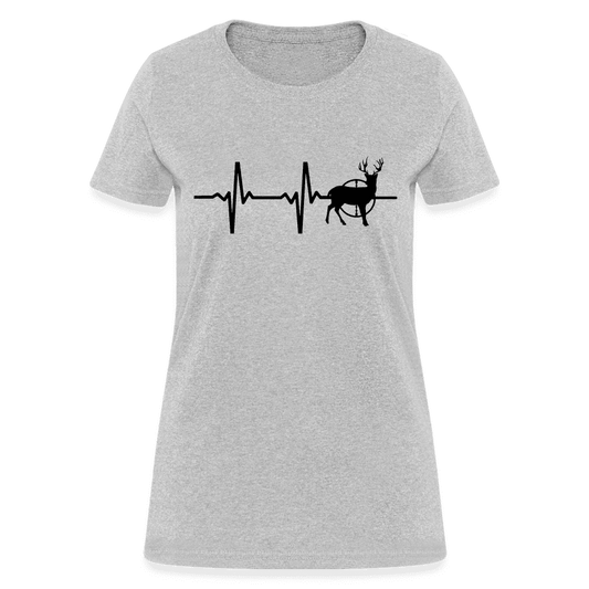 Hunting is Life - Buck - Heartbeat - Graphic Tee