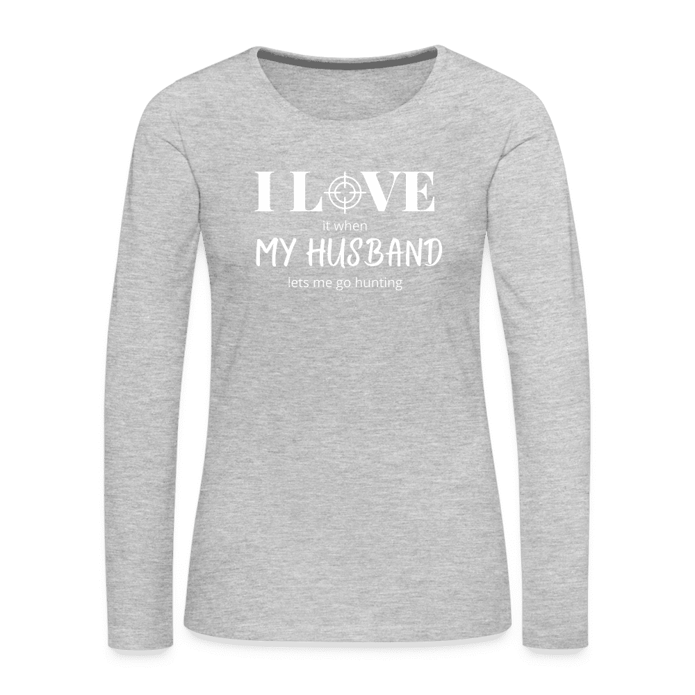 I love my Husband Long Sleeve Shirt