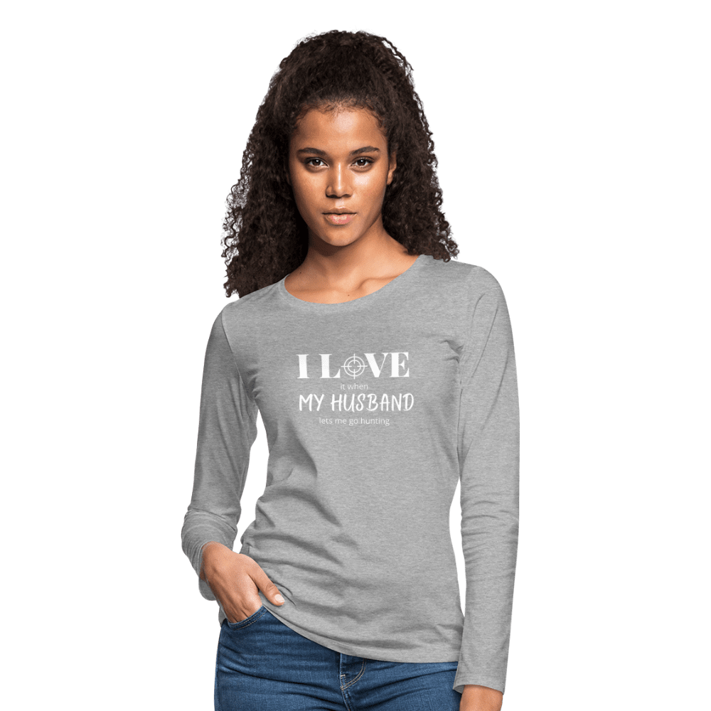 I love my Husband Long Sleeve Shirt