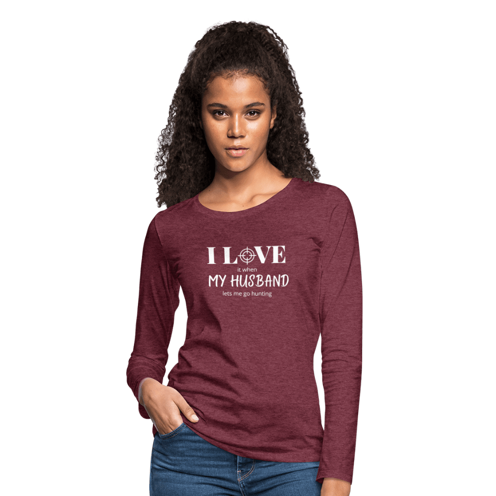 I love my Husband Long Sleeve Shirt