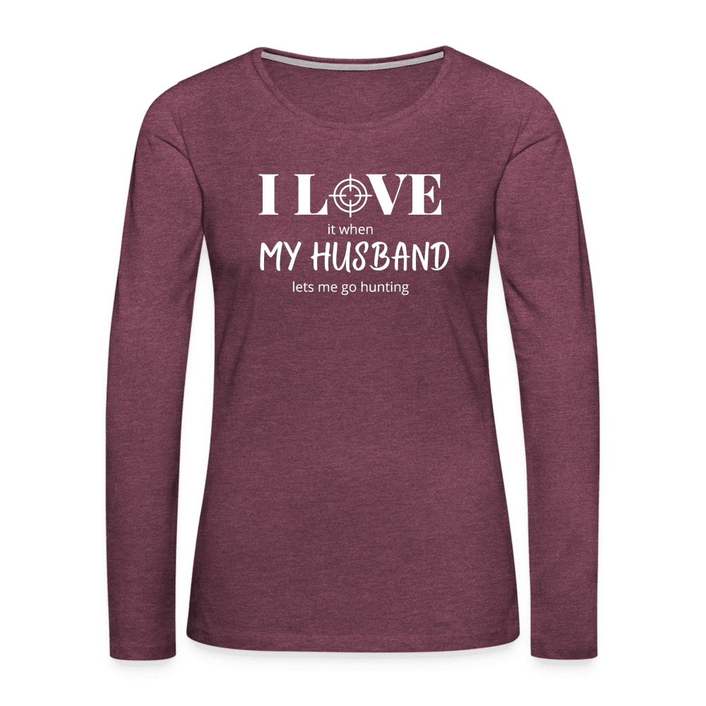 I love my Husband Long Sleeve Shirt
