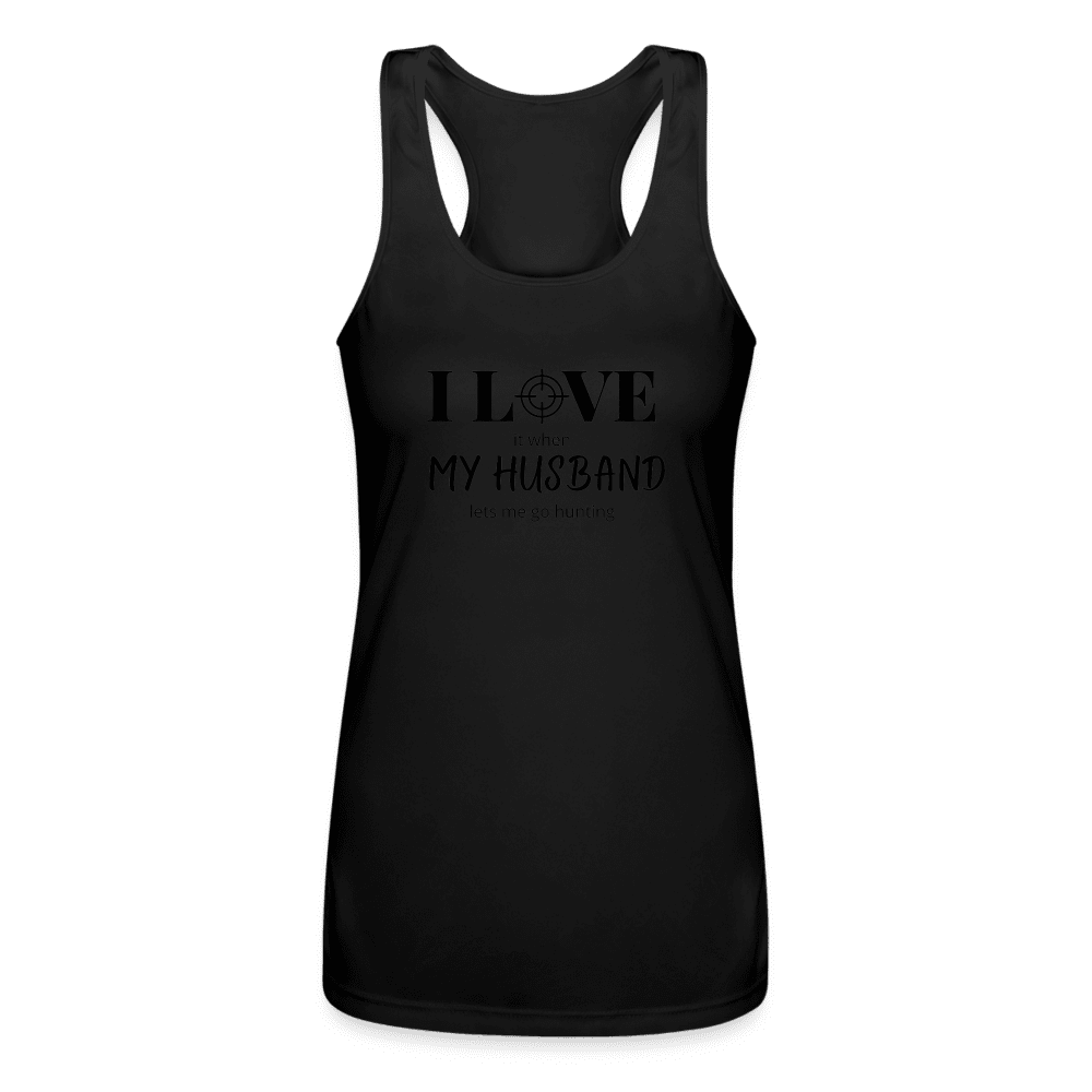 I Love my Husband Hunting Tank for Women
