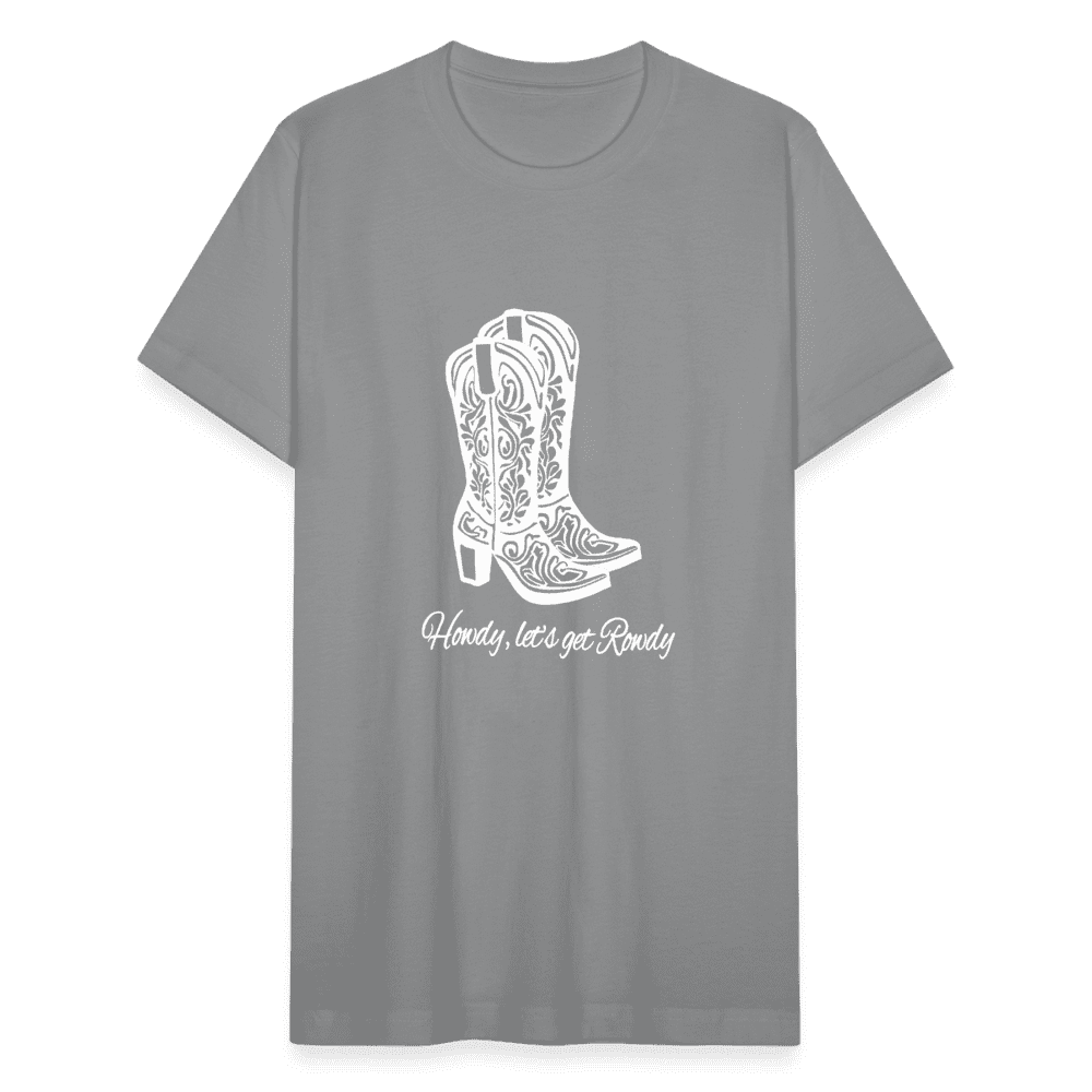 Howdy, Let's get Rowdy Graphic Oversized Tee