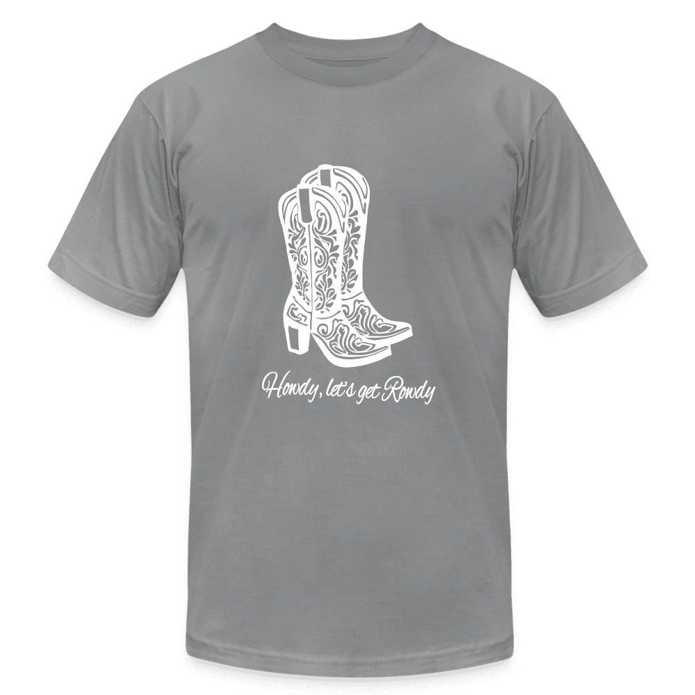 Howdy, Let's get Rowdy Graphic Oversized Tee