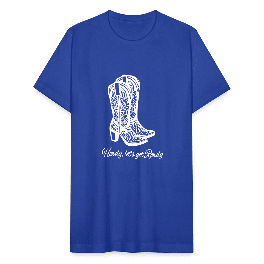 Howdy, Let's get Rowdy Graphic Oversized Tee