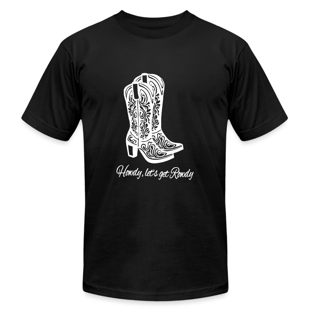 Howdy, Let's get Rowdy Graphic Oversized Tee