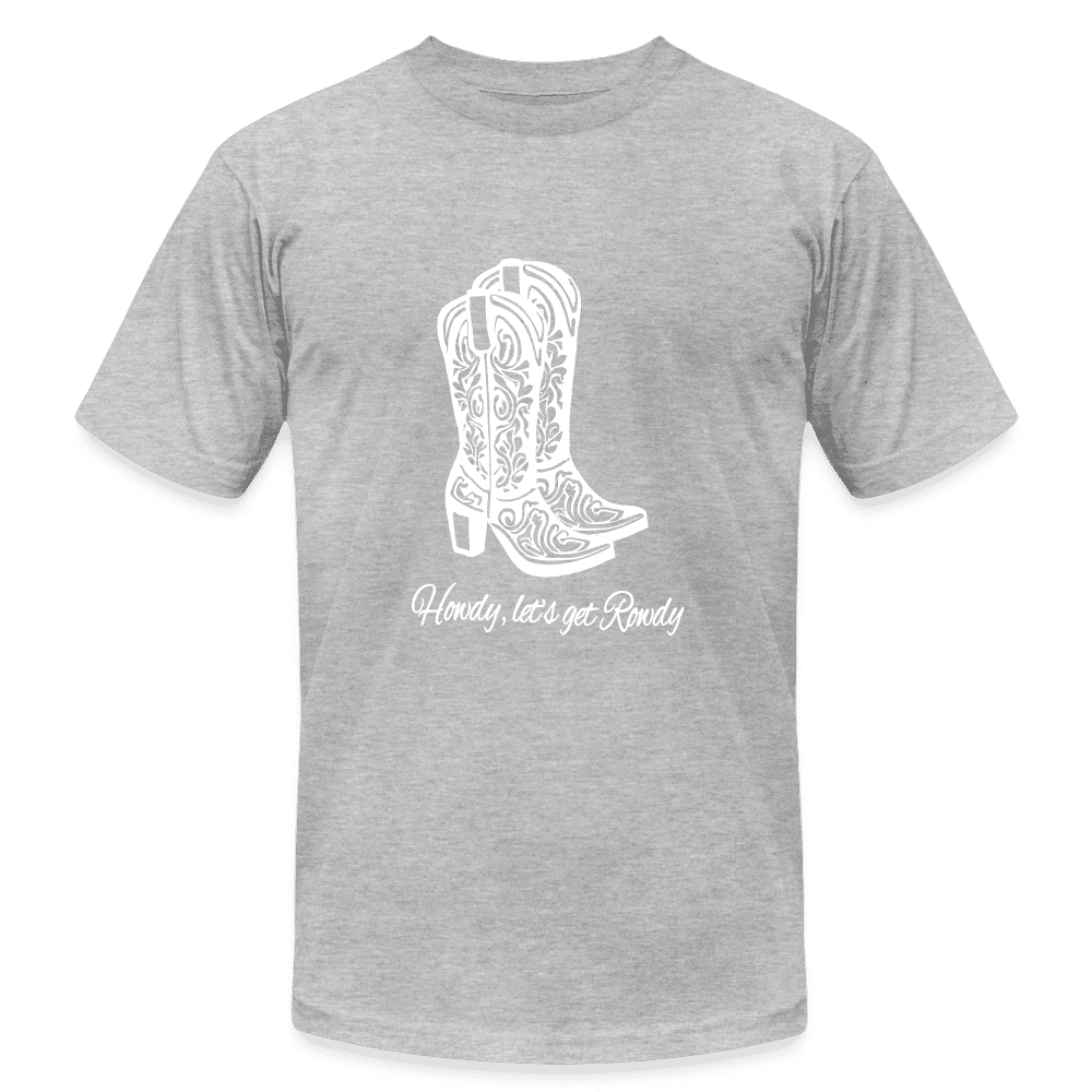 Howdy, Let's get Rowdy Graphic Oversized Tee