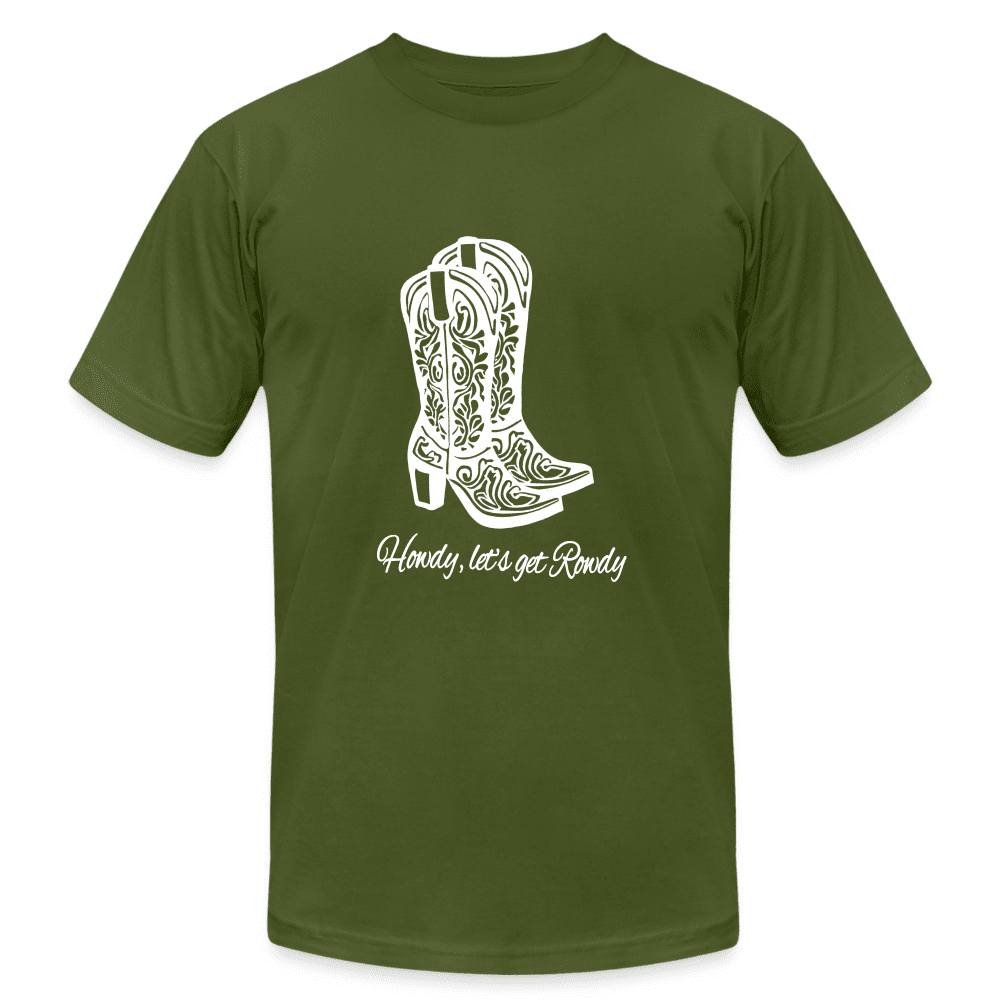 Howdy, Let's get Rowdy Graphic Oversized Tee