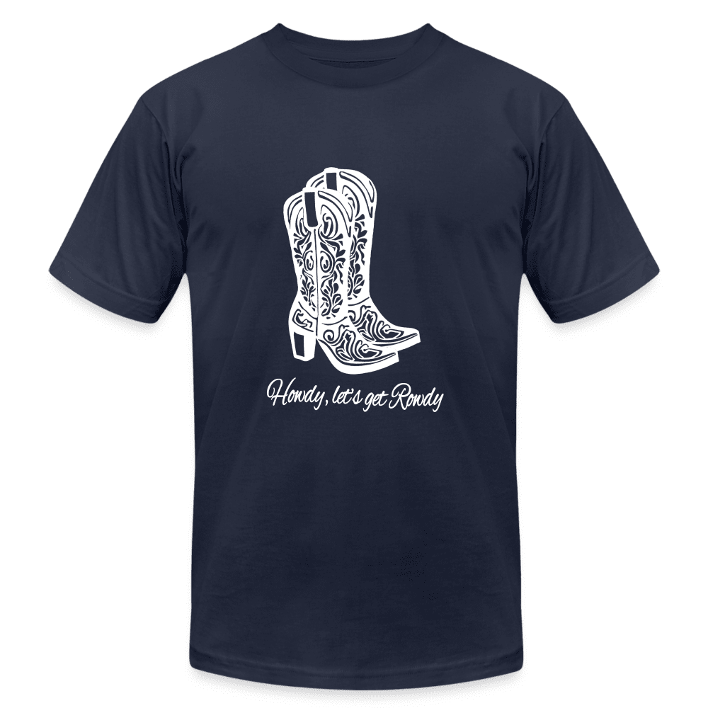 Howdy, Let's get Rowdy Graphic Oversized Tee