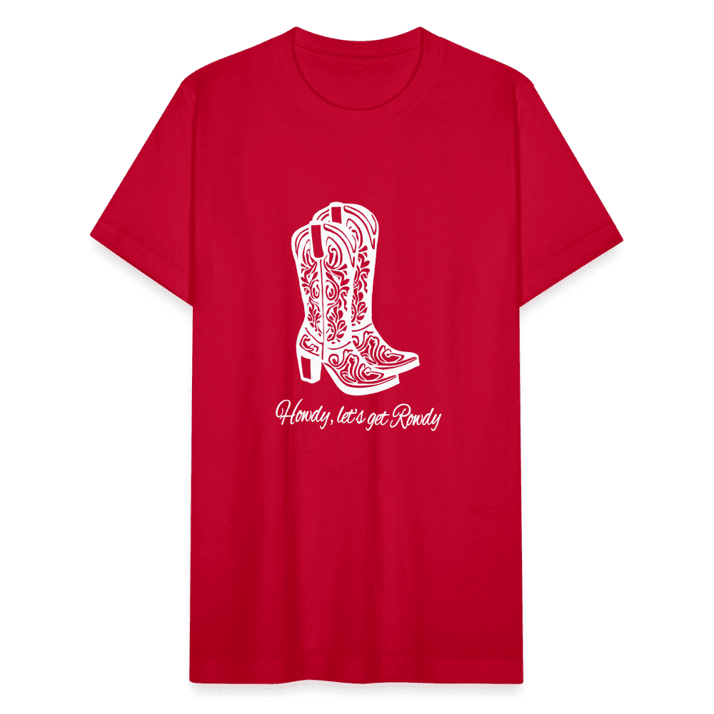 Howdy, Let's get Rowdy Graphic Oversized Tee