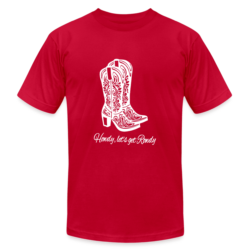 Howdy, Let's get Rowdy Graphic Oversized Tee