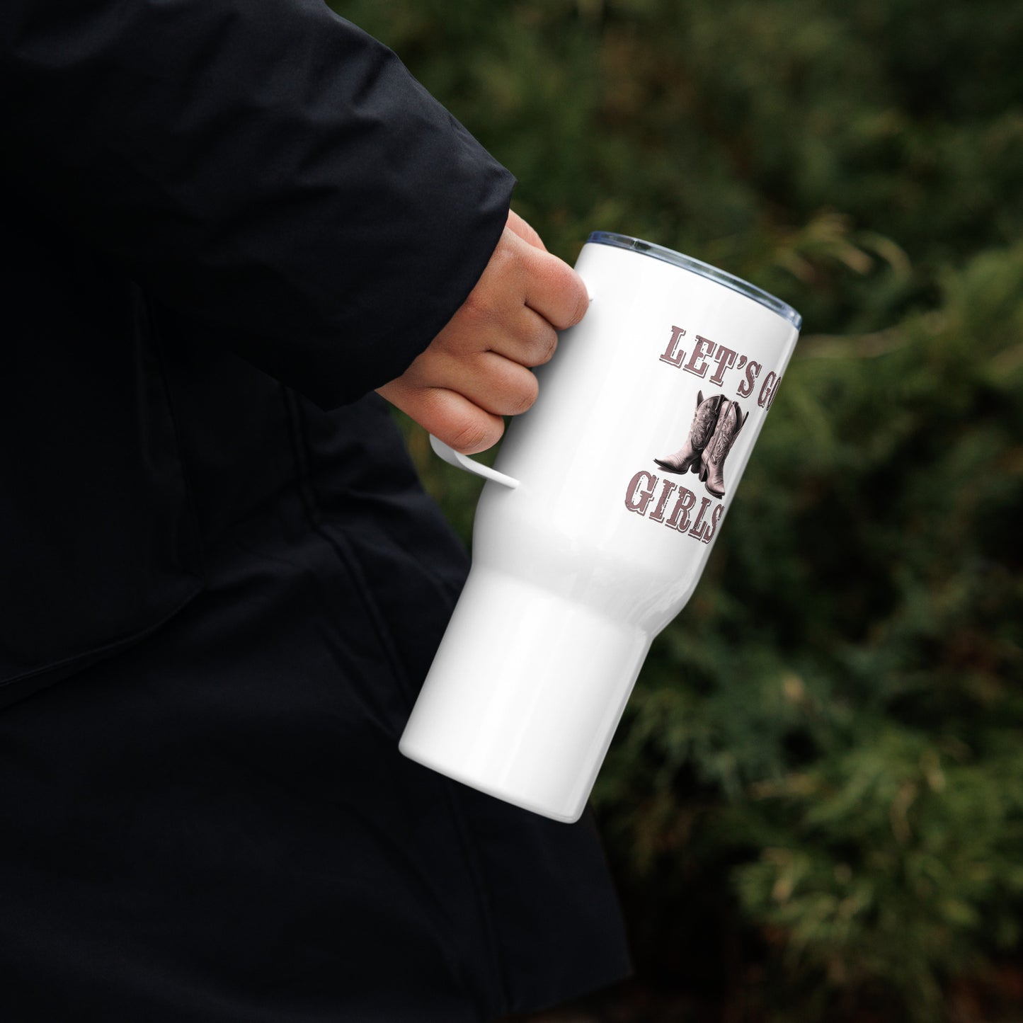 Let's go Girls Travel Mug