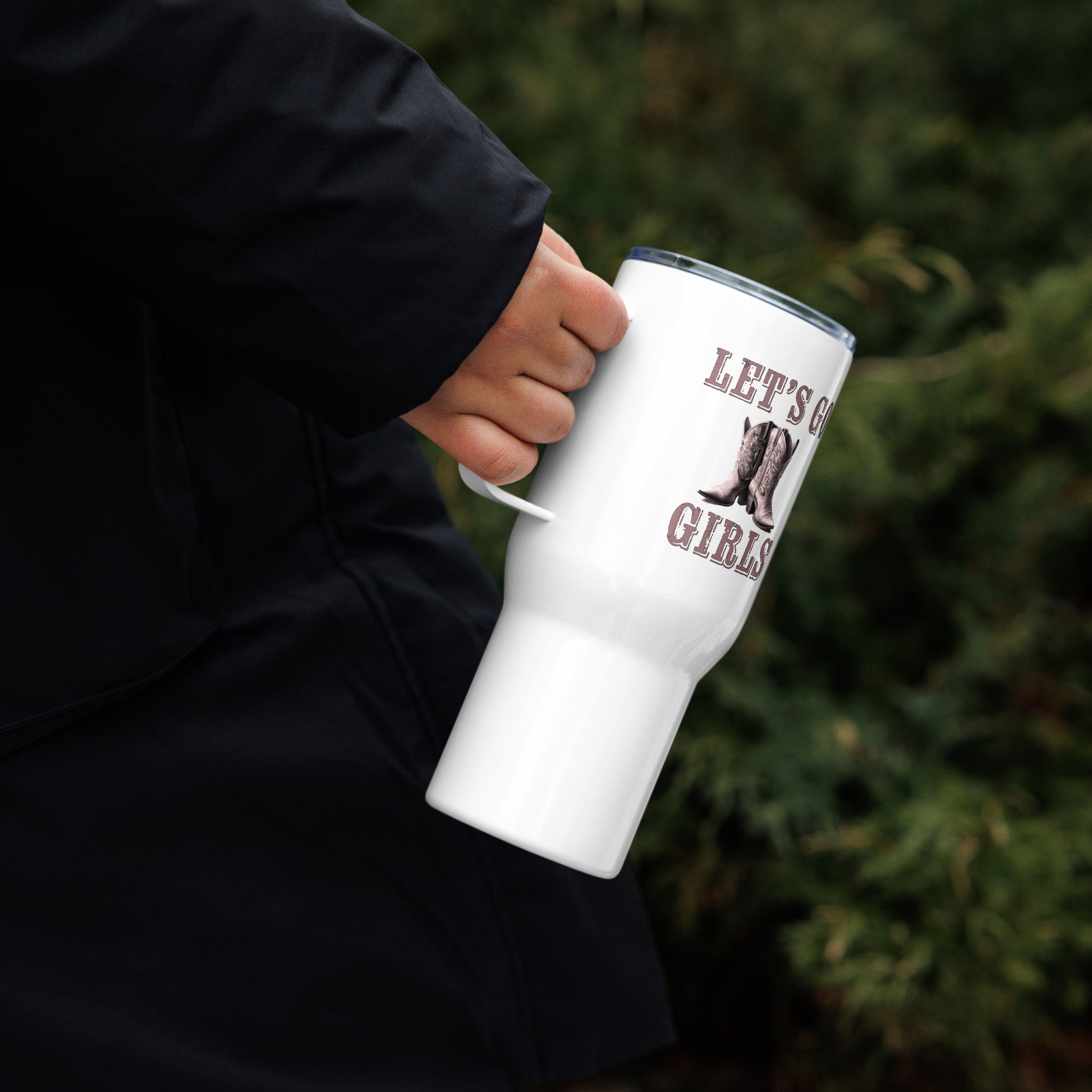 Let's go Girls Travel Mug