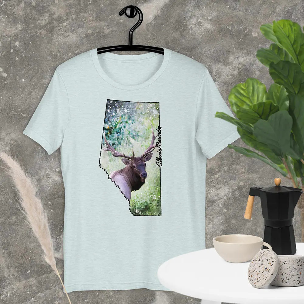 ALBERTA Bound t-shirt for men and women - Alberta Strong - Elk hunting