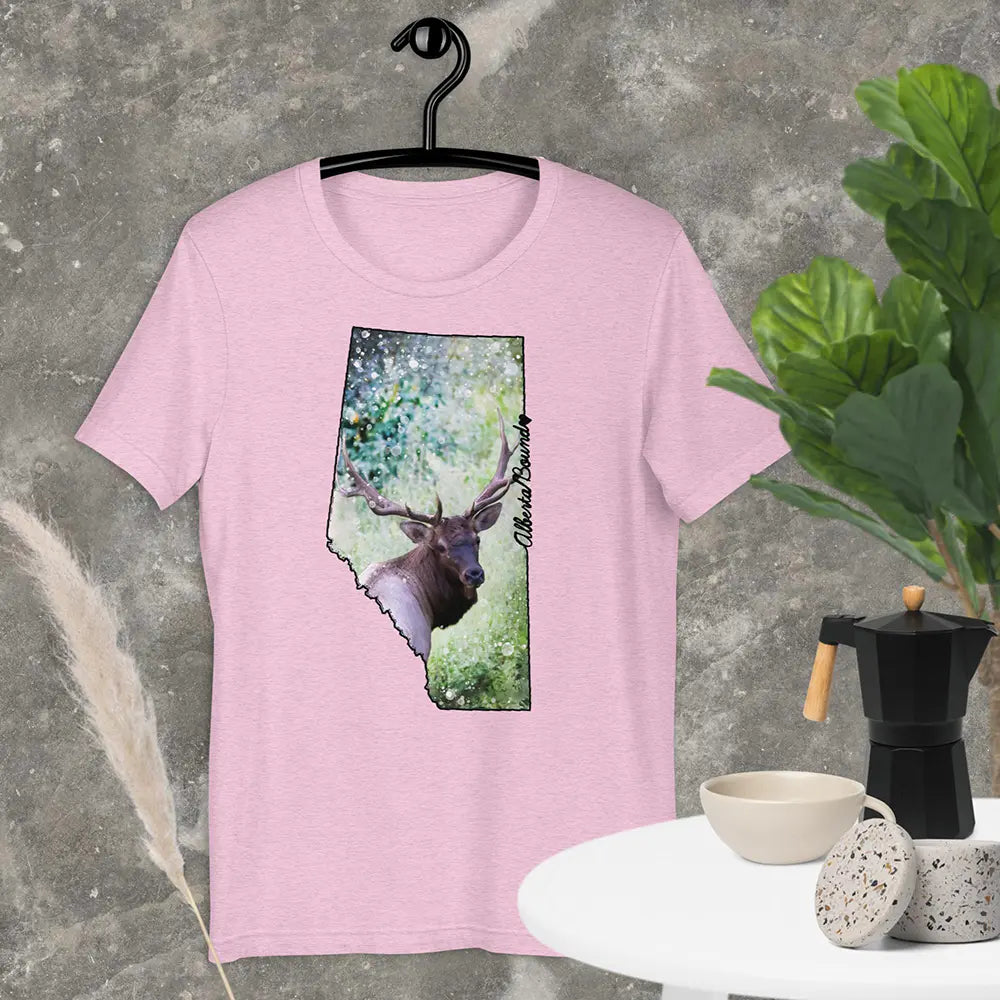 ALBERTA Bound t-shirt for men and women - Alberta Strong - Elk hunting