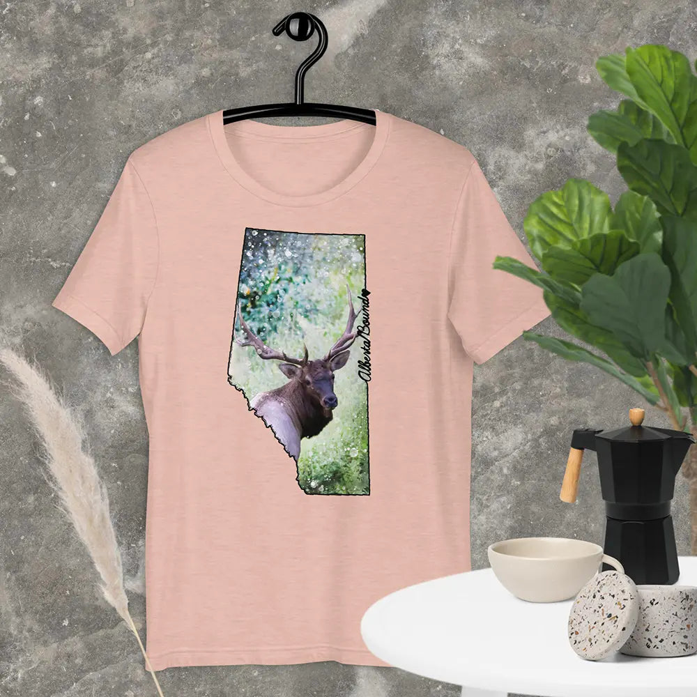 ALBERTA Bound t-shirt for men and women - Alberta Strong - Elk hunting