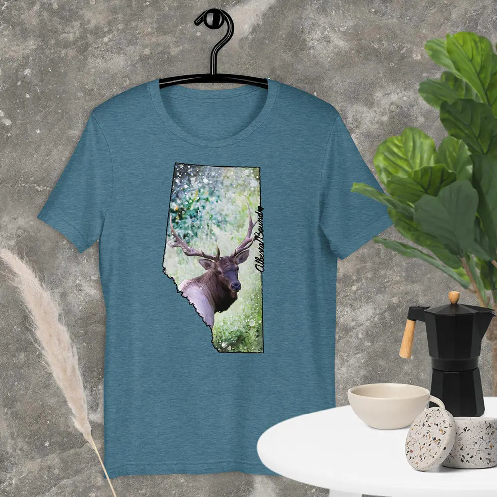 ALBERTA Bound t-shirt for men and women - Alberta Strong - Elk hunting