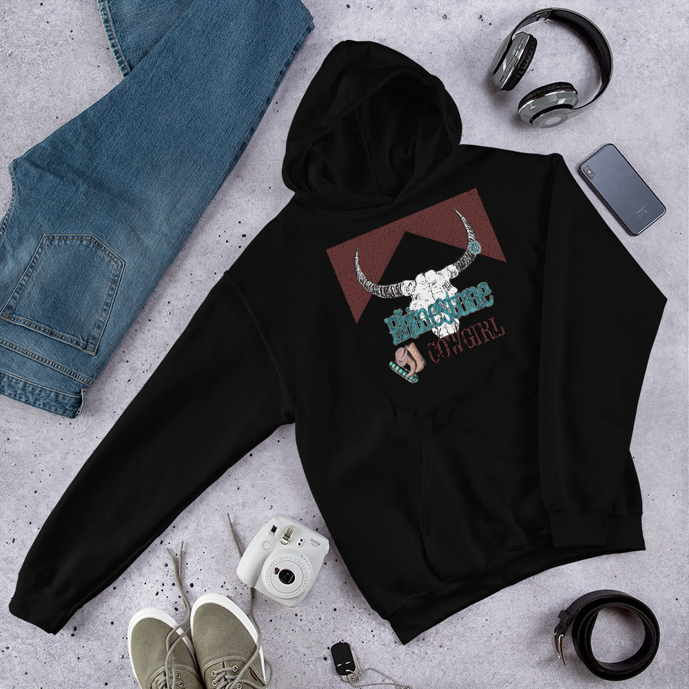 Rhinestone Cowgirl - Graphic Hoodie - For Her