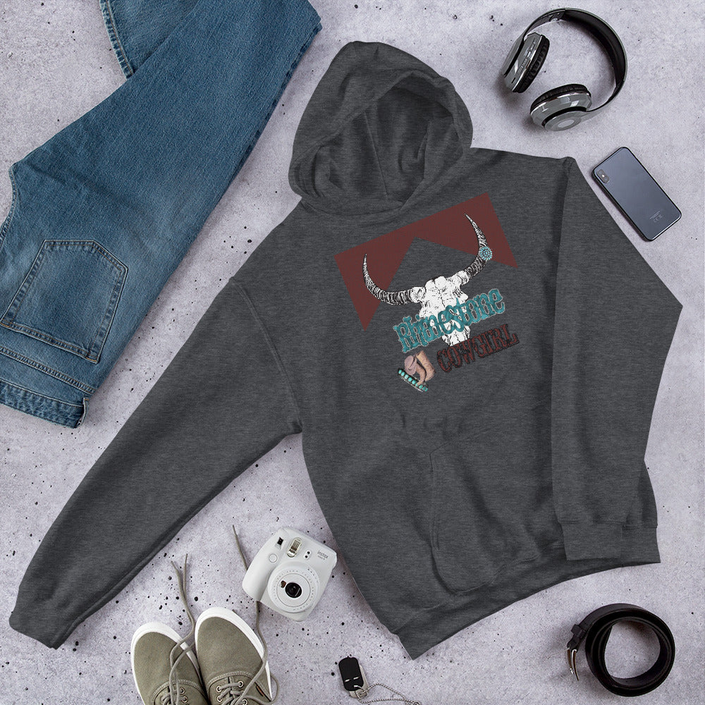 Rhinestone Cowgirl - Graphic Hoodie - For Her
