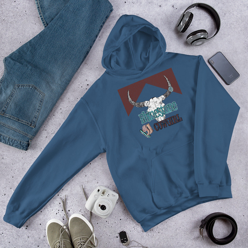 Rhinestone Cowgirl - Graphic Hoodie - For Her