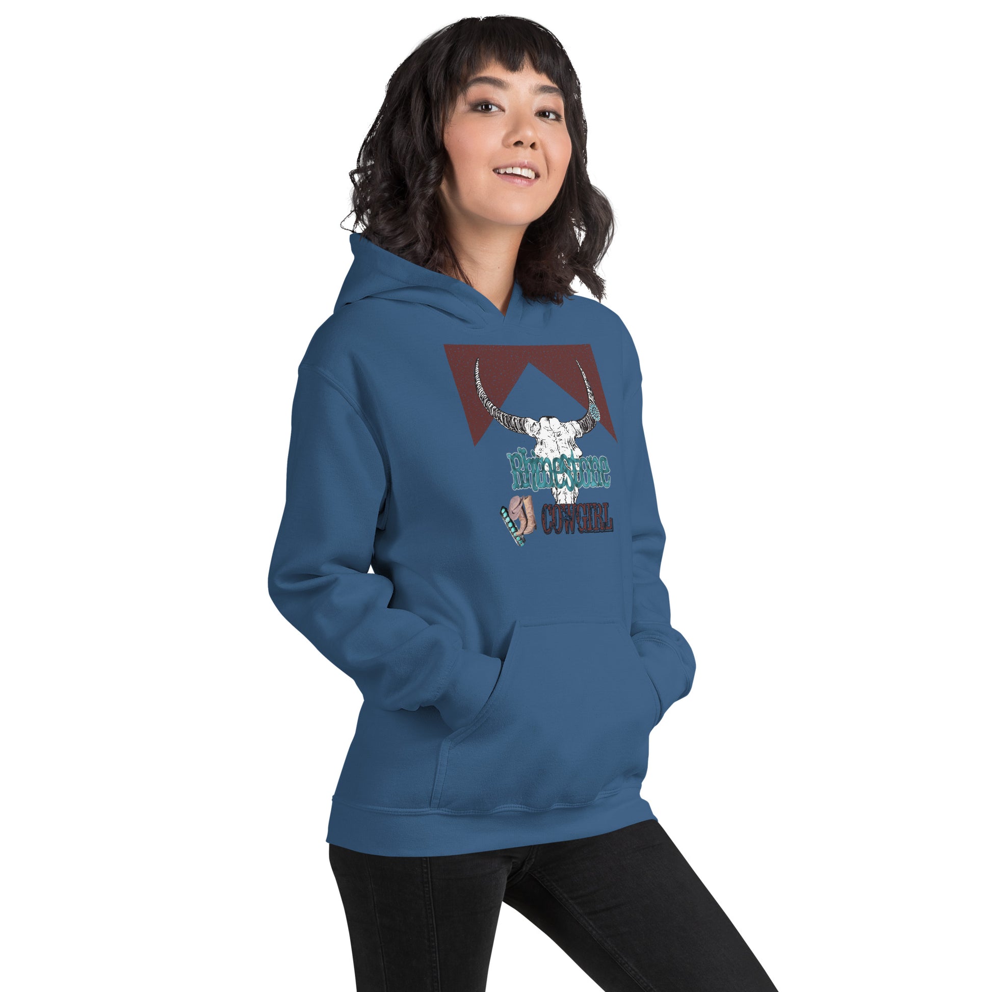 Rhinestone Cowgirl - Graphic Hoodie - For Her