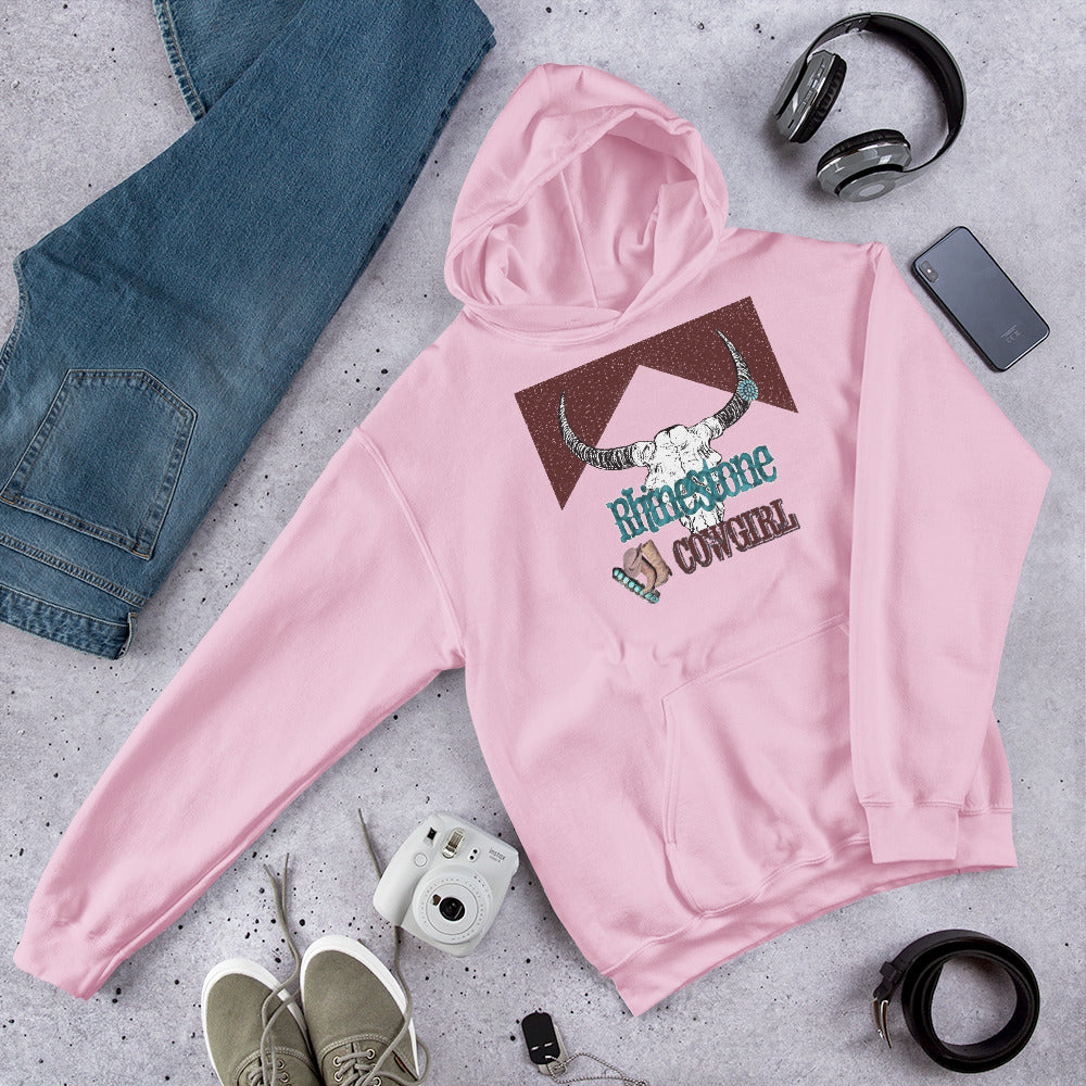 Rhinestone Cowgirl - Graphic Hoodie - For Her