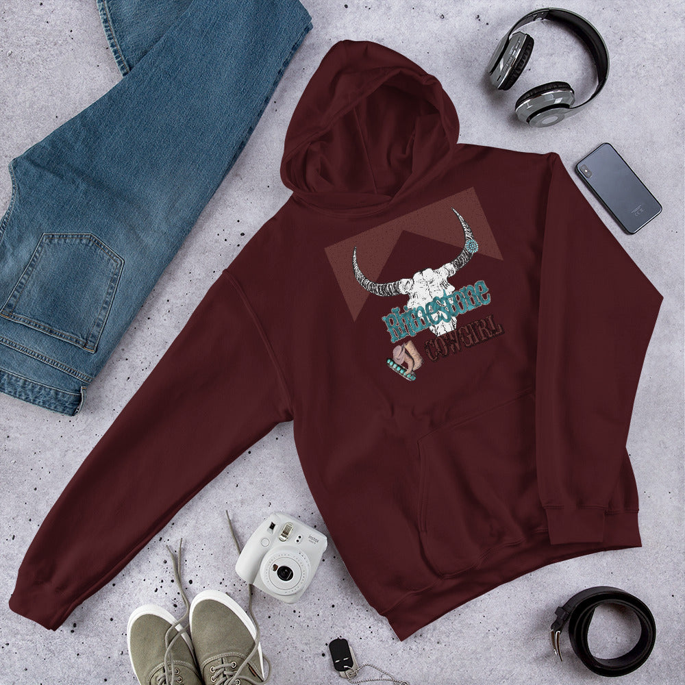Rhinestone Cowgirl - Graphic Hoodie - For Her