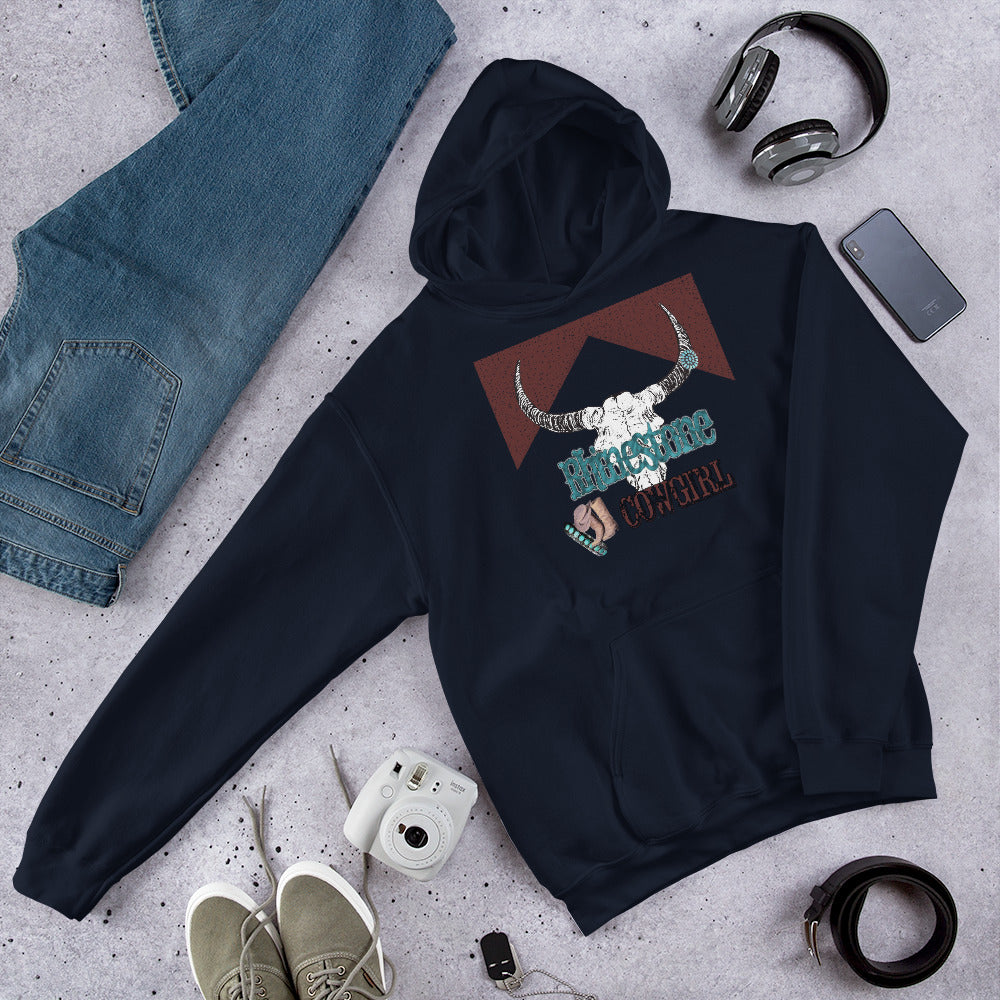 Rhinestone Cowgirl - Graphic Hoodie - For Her