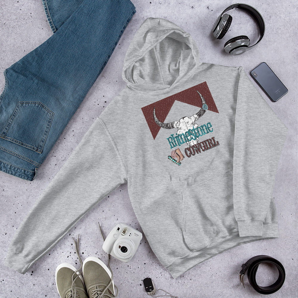 Rhinestone Cowgirl - Graphic Hoodie - For Her