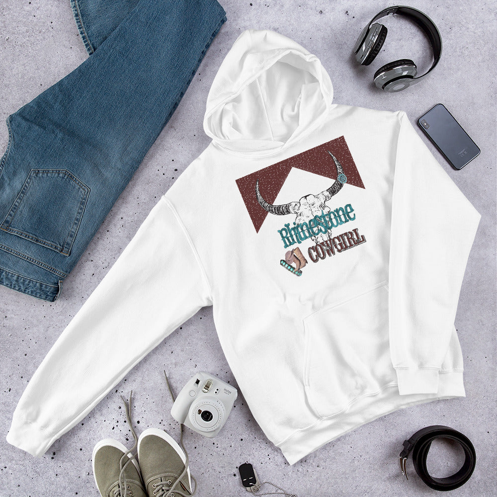 Rhinestone Cowgirl - Graphic Hoodie - For Her