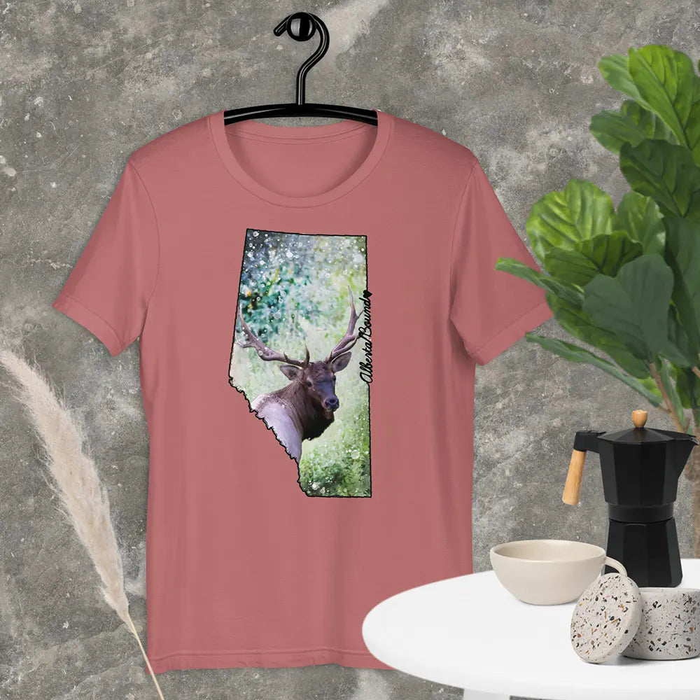 ALBERTA Bound t-shirt for men and women - Alberta Strong - Elk hunting